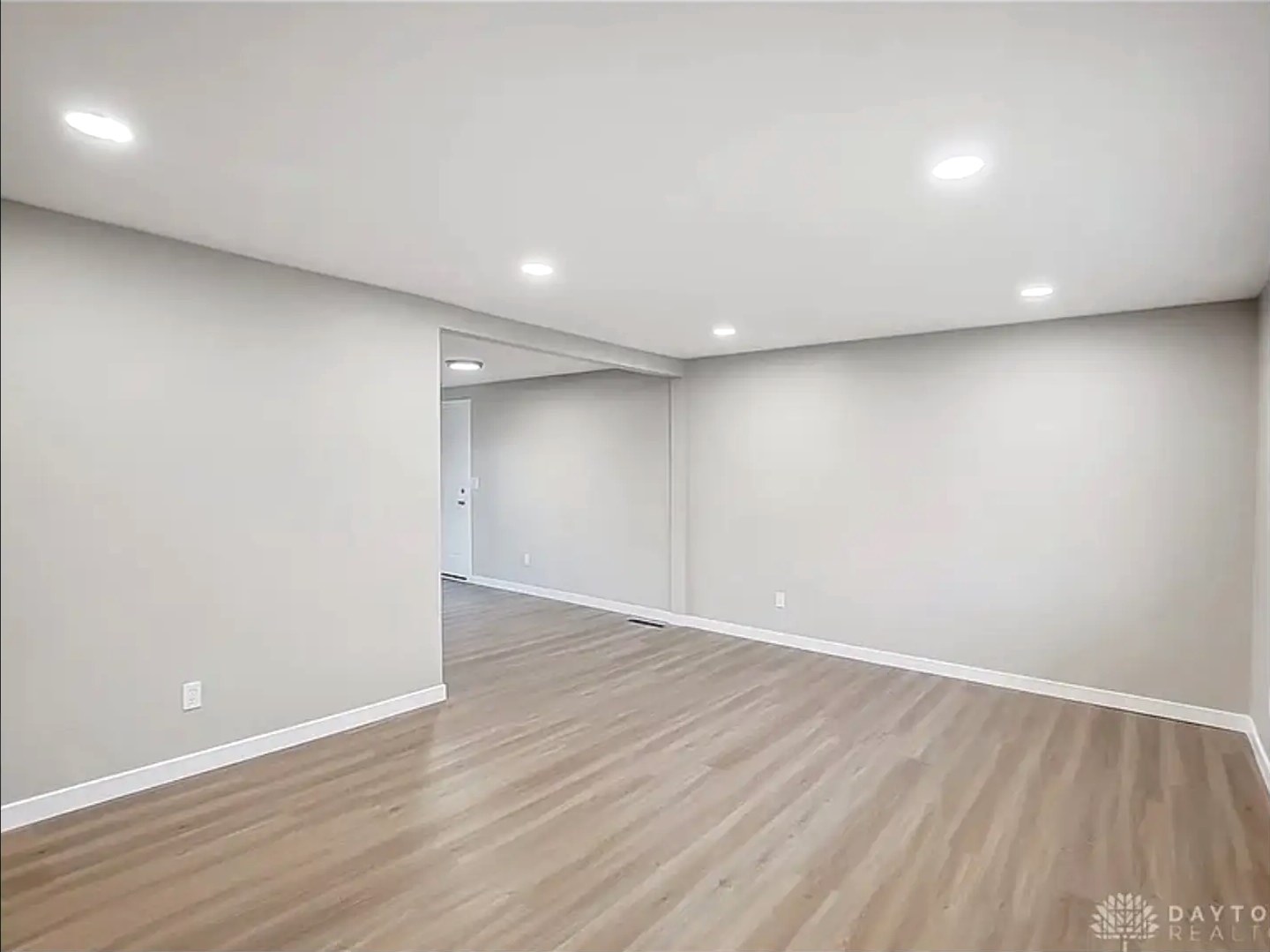 Rebuilt Great Room & New Flooring
