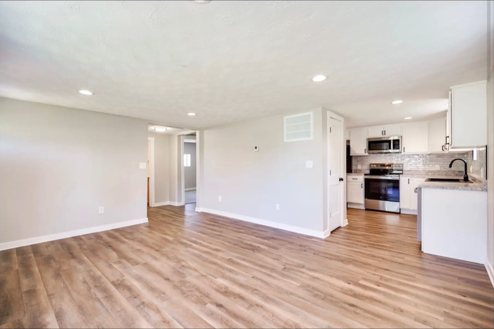 Open Living & Kitchen Rebuild