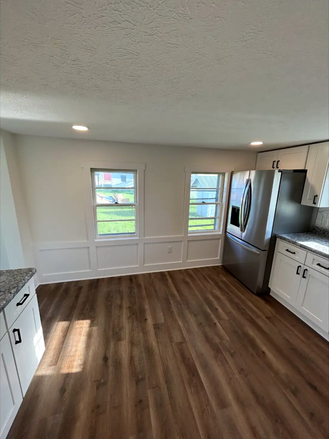 Kitchen & Dining Nook with Wainscoting