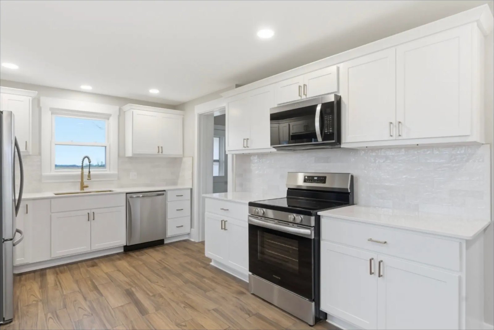 Bright White Kitchen Build